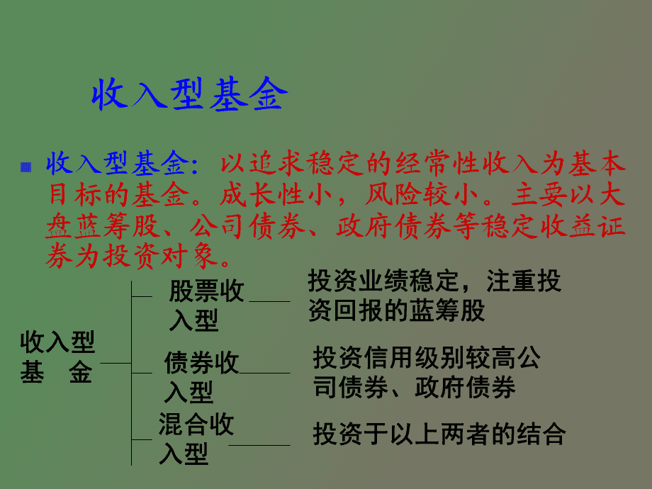 证券投资基金分类(投资基金分为哪几种类型)