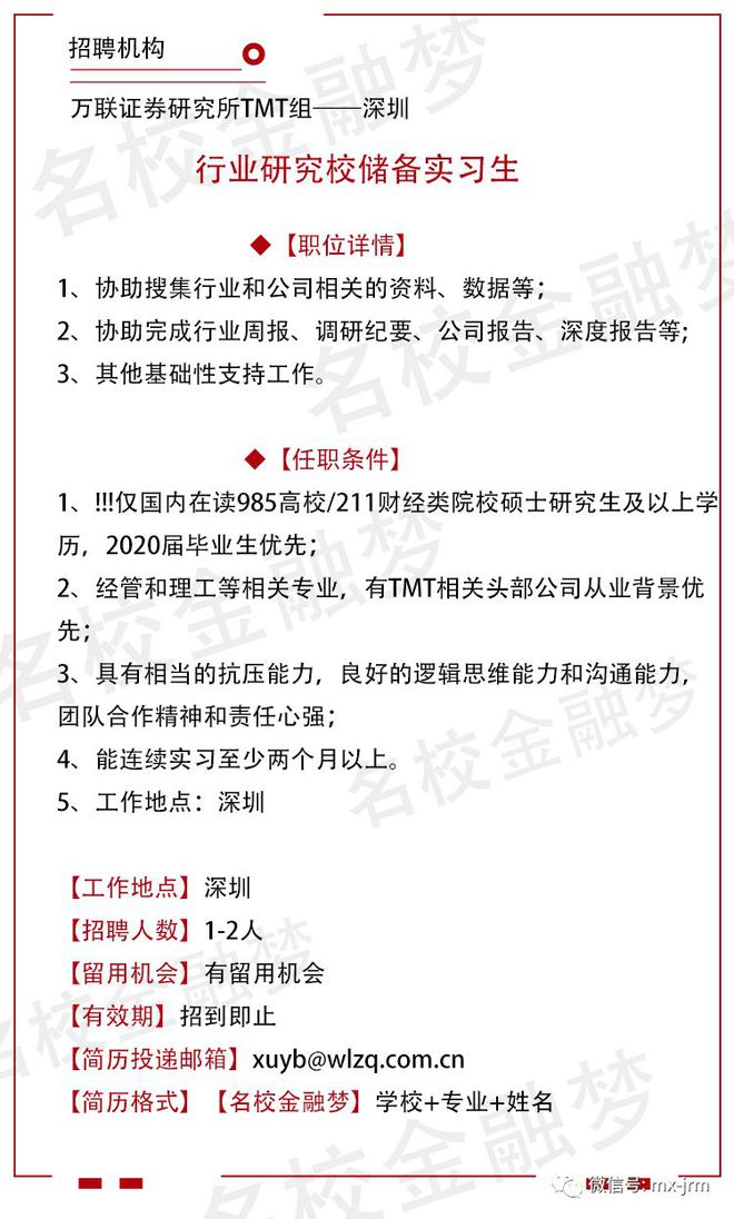 万联证券招聘(万联证券招聘官网校园招聘)